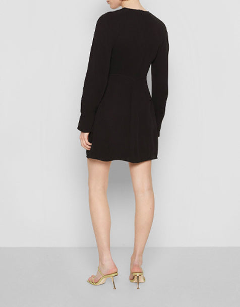 Victoria Beckham DEEP V MINIKLEID